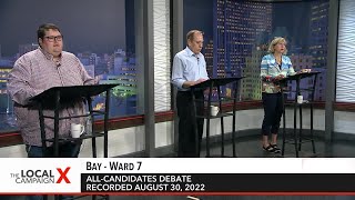 2022 Municipal Election Debate: Bay - Ward 7 | Rogers tv