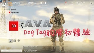 AVA:DOG TAG-老實人  狗牌初體驗，打擊感沒AVA好...