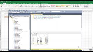 Import Sql Data Directly into Excel with VBA