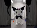 adult full body inflatable kuromi costume wearable walking blow up cosplay suit for entertainments