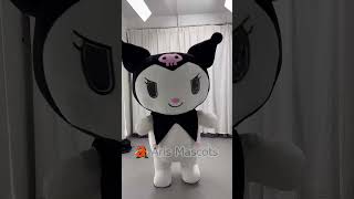 Adult Full Body Inflatable Kuromi Costume Wearable Walking Blow Up Cosplay Suit for Entertainments