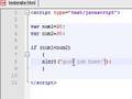 Javascript Tutorial - 8 - If Statement