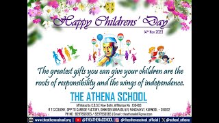 Childrens Day Celebrations at The Athena School 2023-24 | Welcome | Dance | Skit | Songs | Prizes