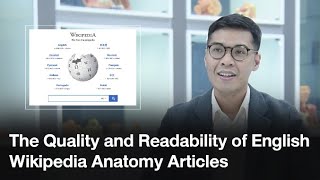 The Quality and Readability of English Wikipedia Anatomy Articles | The Author