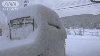 石川“顕著な大雪”情報　除雪「一気にできない」(2025年2月22日)