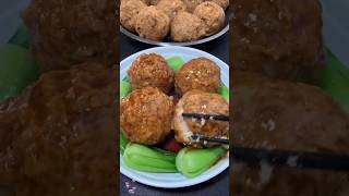 Four Happiness Meatballs | Recommended Sichuan Cuisine | Home style Cuisine|Chinese Food New Episode