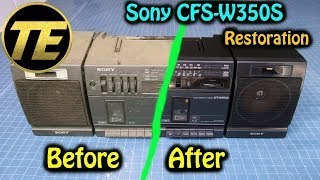 Sony CFS-W350S Restoration