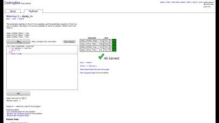 CodingBat Python - Warmup 1 - sleep_in