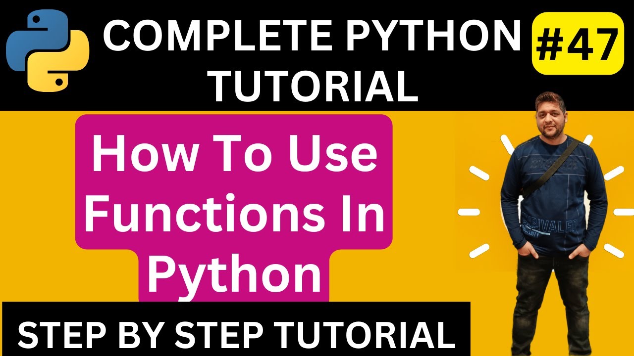 Python Functions || How To Use Functions In Python || Python Return ...