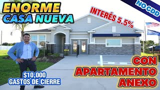 New Home For Sale with In-Law Suite🚨 Casa Nueva con APARTAMENTO ANEXO  en OCALA, Florida! 🏡