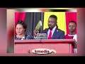 Hon. Muyonjo Husein aka Swengere taking oath as MP Jinja North.