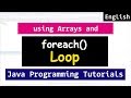 For Each Loop and Arrays in Java Programming