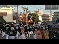 【令和五年度 熊取だんじり祭】下地区、曳き出し！～大久保東交差～