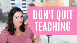 How to avoid teacher burnout