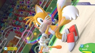 Mario & Sonic at the Rio 2016 Olympic Games (Wii U) - Rhythmic Gymnastics - all Tails routines