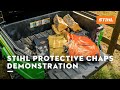 STIHL Protective Chaps Demonstration | STIHL Safety