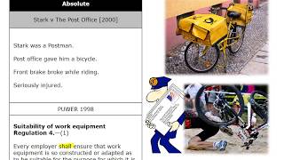 NEBOSH National Diploma Case Law Element A2