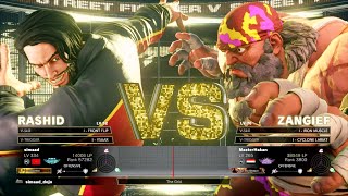 Street Fighter Unbelievable Moments! Rashid Battles Zangief