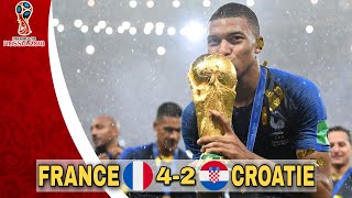 فرنسا - كرواتيا 4-2 نهائي كأس العالم 2018 جنون المعلق حفيظ الدراجي جودة عالية 1080p