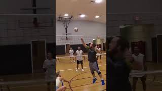 Yelled So Loud He Lost His Voice 🗣️ #volleyball #sports #haikyu #learning #volleyballworld #gopro