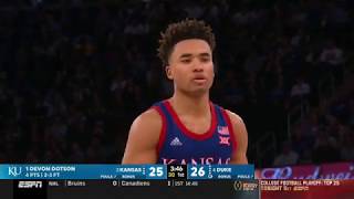 Devon Dotson vs DUKE 17 PTS            11.05.19