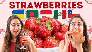 🍓 Strawberry Dishes Around the World (Ukraine, Indonesia, Chile, Mexico, Bangladesh)