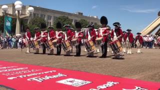 Scots Guards and the Old Guard 2017 ViT Drum Battle