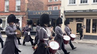 1st battalion Welsh guards corps of drums new guard welsh guards