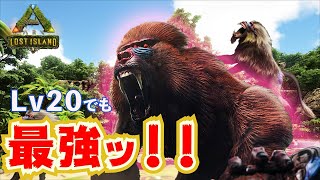 反則的な強さ！Lv20個体でさえ凶悪なディノピテクスをテイムするッ！！