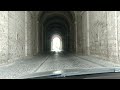 maserati quattroporte sq4 two shifts in the tunnel