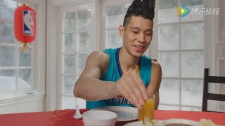 NBA 2016春節《團圓飯》幕後花絮 BTS- Jeremy Lin, Curry \u0026 Harden filming NBA Dining Table