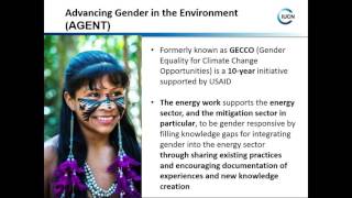 Webinar - June 2017: Reaping the benefits of energy access: Gender, policy, and practice