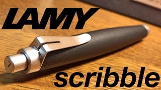 LAMY scribble / ラミー スクリブル 開封！ シャーペン(0.7mm)【文房具】