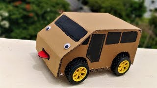 How To Make A Easy Creative DC Motor CAR