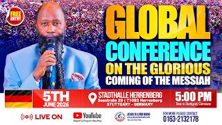 GLOBAL CONFERENCE ON THE COMING OF THE MESSIAH | STUTTGART, GERMANY - JUNE 5, 2026