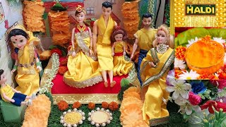 Dilli Wali Barbie Epi-65/Barbie \u0026 Ken Marriage In Indian Village/Barbie Haldi ceremony