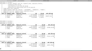 Full Table Scan vs In-memory Scan