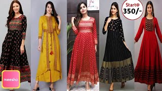 Meesho Anarkali kurti haul | Meesho kurti haul | Meesho haul by ladies planet