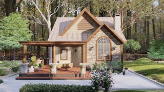 26'x33' Fall In Love Farm Cottage House, Idea Design | Exploring Tiny House