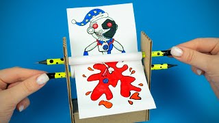 MOONDROP ART & PAPER CRAFT TO TRY  | FNAF SECURITY BREACH  | 1 minute challenge
