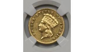 The History of the Indian Head $3 Gold Piece