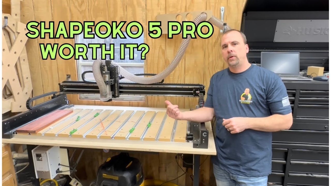 Shapeoko 5 Pro Cnc And Accessories Review Youtube