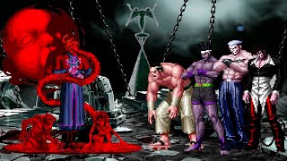 [KOF Mugen] Corpse Goenitz vs Orochi Team