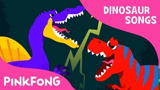 Spinosaurus VS Tyrannosaurus | Dinosaur Songs | Pinkfong Songs for Children