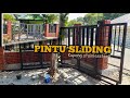 PINTU SLIDING   #pintu_sliding  #pintu_gerbang #pintu_minimalis