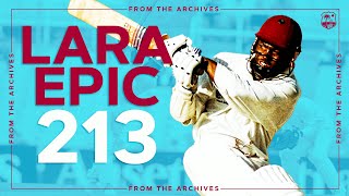 Brian Lara's EPIC 213 v Warne & McGrath! | ⏪ West Indies vs Australia 1999