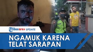 Telat Sarapan, Bule yang Diduga Stres Ngamuk di Kantor Satpol PP Denpasar