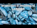 Larimar Meaning Benefits and Spiritual Properties