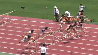 2008関東インカレ　2部男子110mH　決勝　三村智之選手14秒33