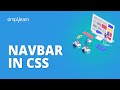 Navbar In CSS | CSS Navigation Bar Tutorial | CSS Tutorial For Beginners | CSS Tutorial |Simplilearn